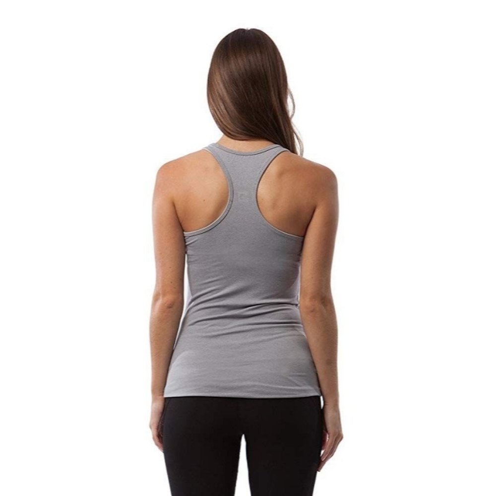 NWT 90 Degree by Reflex Gray & Black Racer Back Tops - Picture 3 of 8